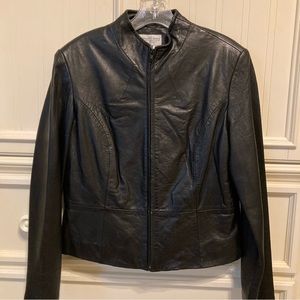 Vintage Newport News 100% Leather Jacket M